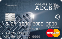 ADCB TouchPoints Titanium Mastercard