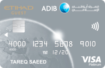 ADIB Etihad Guest Visa Platinum Card