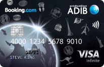 ADIB Booking.com Infinite Visa Card