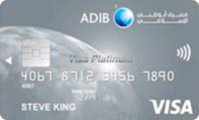 ADIB Cashback Visa Platinum Card