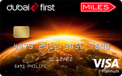 DUBAI FIRST Miles Visa Platinum Card